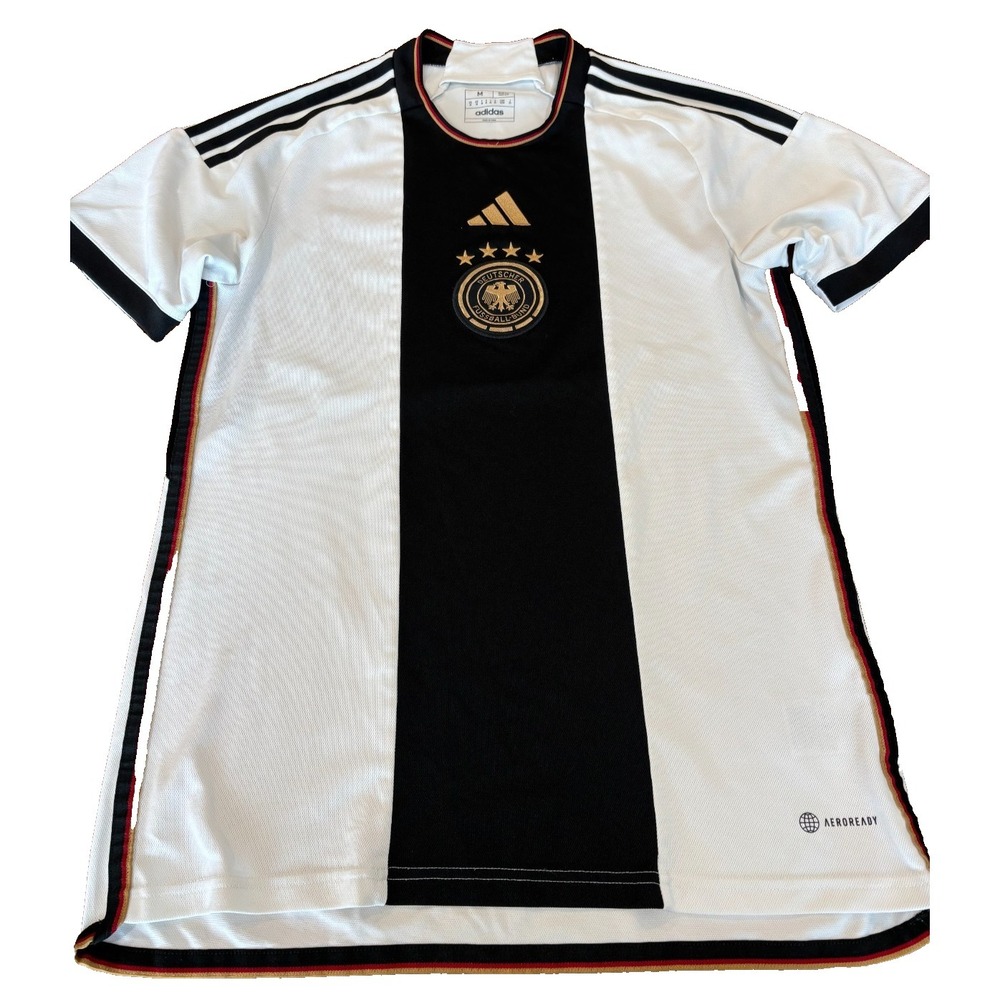 Adidas Germany 2022 Home Jersey Deutscher Fussball-Bund  mens' sz medium
